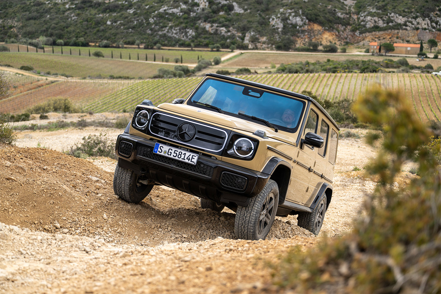 Mercedes-Benz G 580 with EQ Technology, the first electric G-Class SUV, also known as the G-Wagen