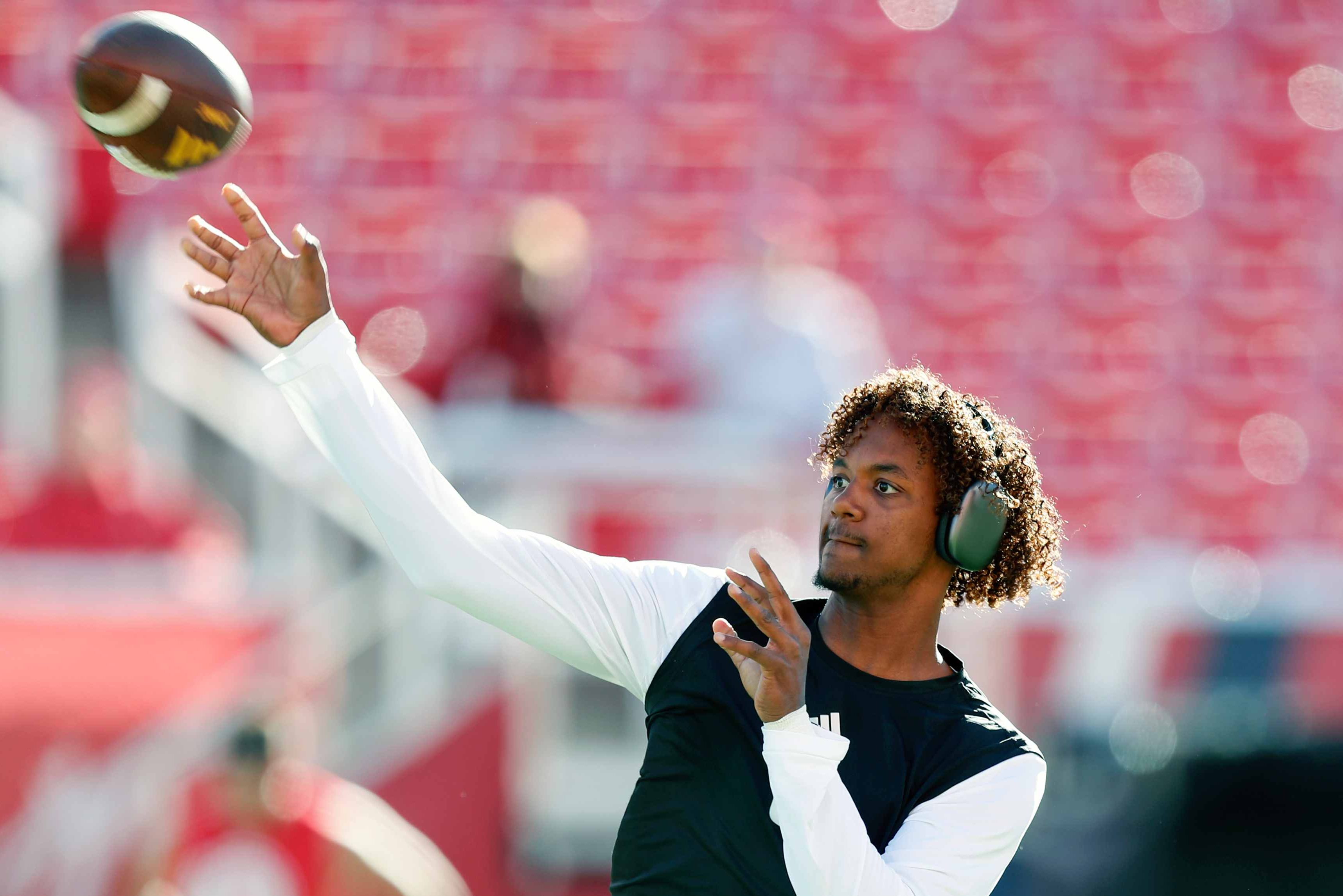 UGA's Jaden Rashada as a member of the Arizona State Sun Devils.