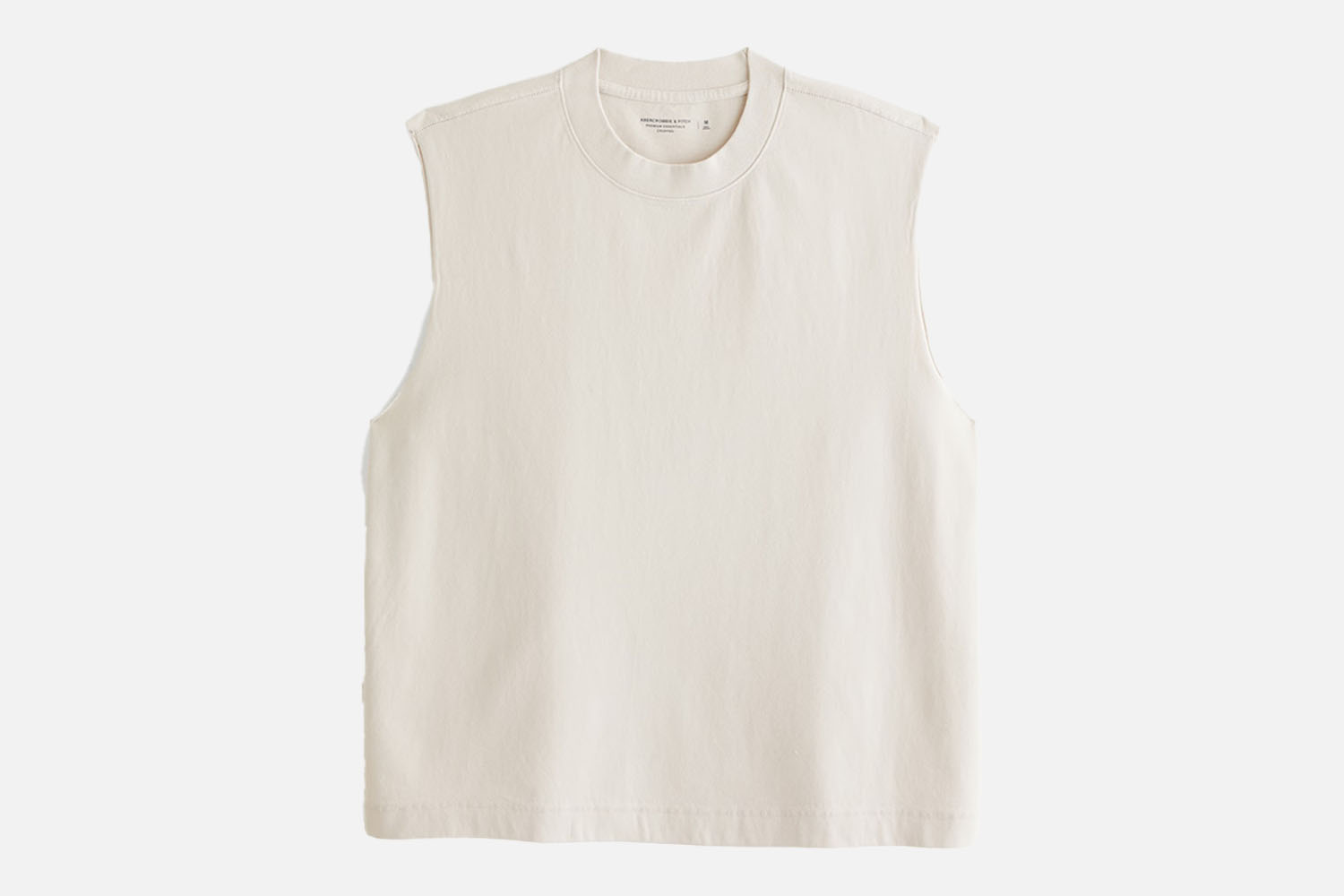 Abercrombie & Fitch Premium Heavyweight Cropped Tank