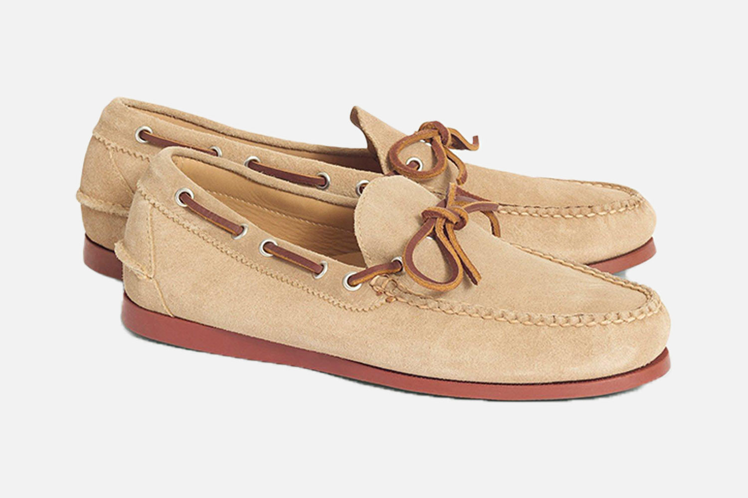 Brooks Brothers Sconset Suede Camp Moc