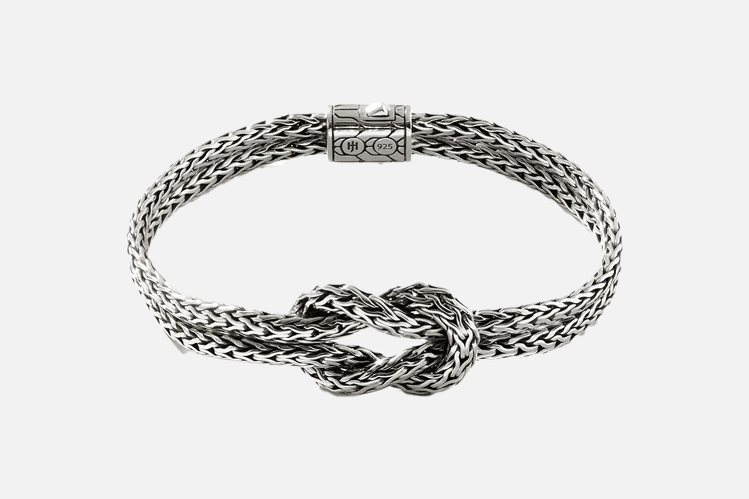 John Hardy Sterling Silver 3.5mm Love Knot Bracelet