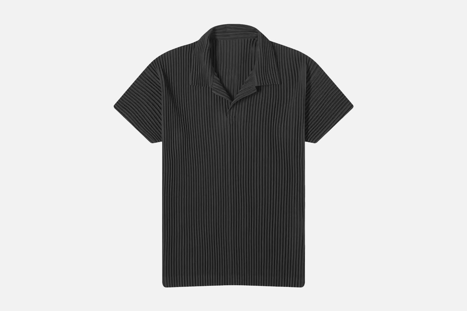 Homme Plissé Issey Miyake Pleated Polo Shirt