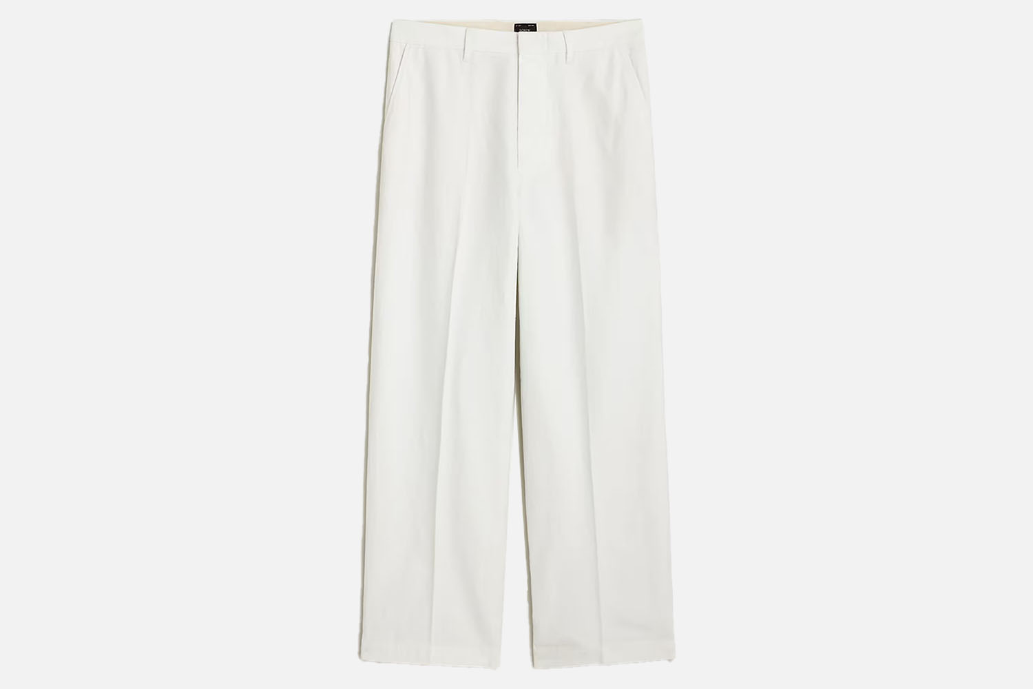 J.Crew Creased Cotton-Linen Summer Trouser
