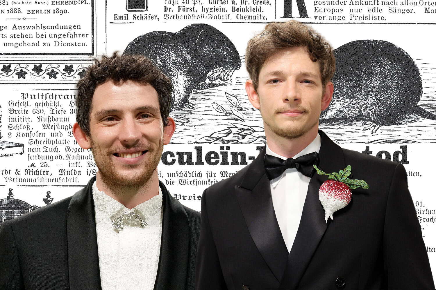 "Challengers" stars Josh O'Connor and Mike Faist are the leading faces of hot rodent summer