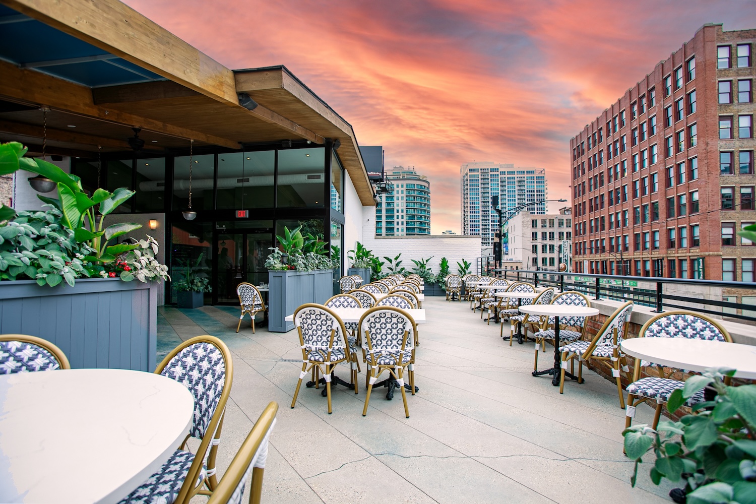 Sifr’s bright, beautiful rooftop is the ideal spot to enjoy the restaurant’s creative Middle Eastern Cuisine