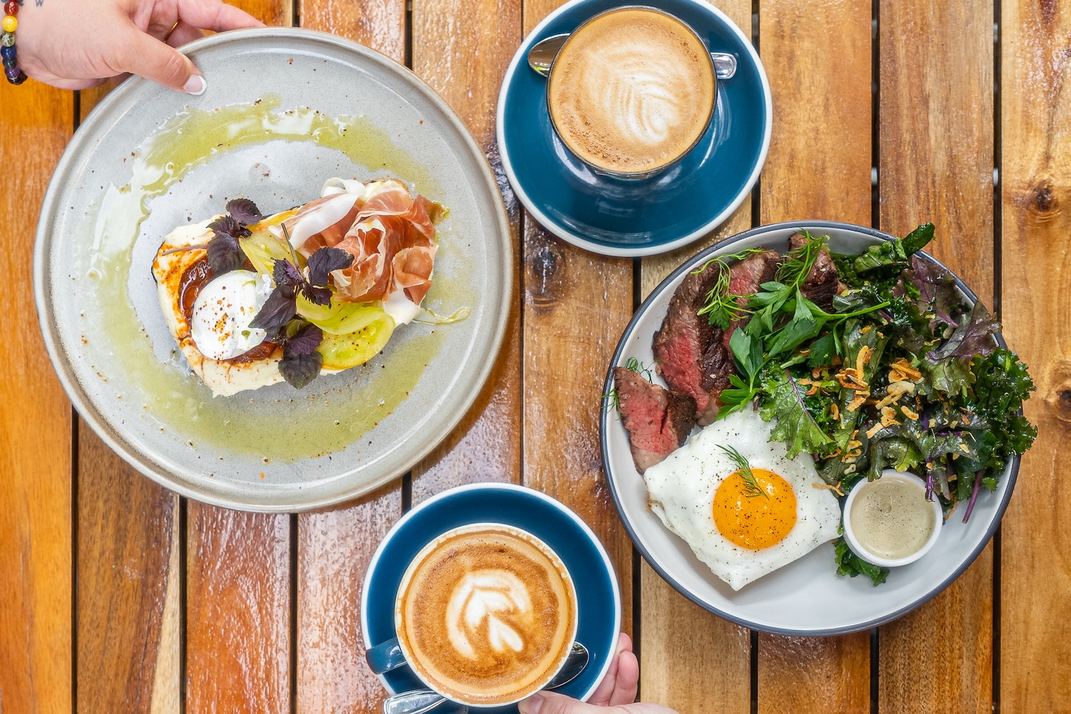Two Hands' incredible brunch menu makes it's queue well worth the wait