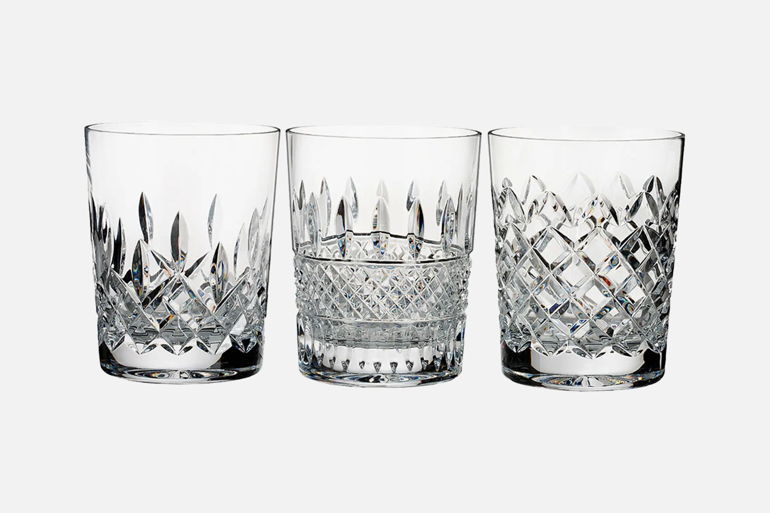 Waterford Connoisseur Lead Crystal Double Old Fashioned Glasses (6-Pack)