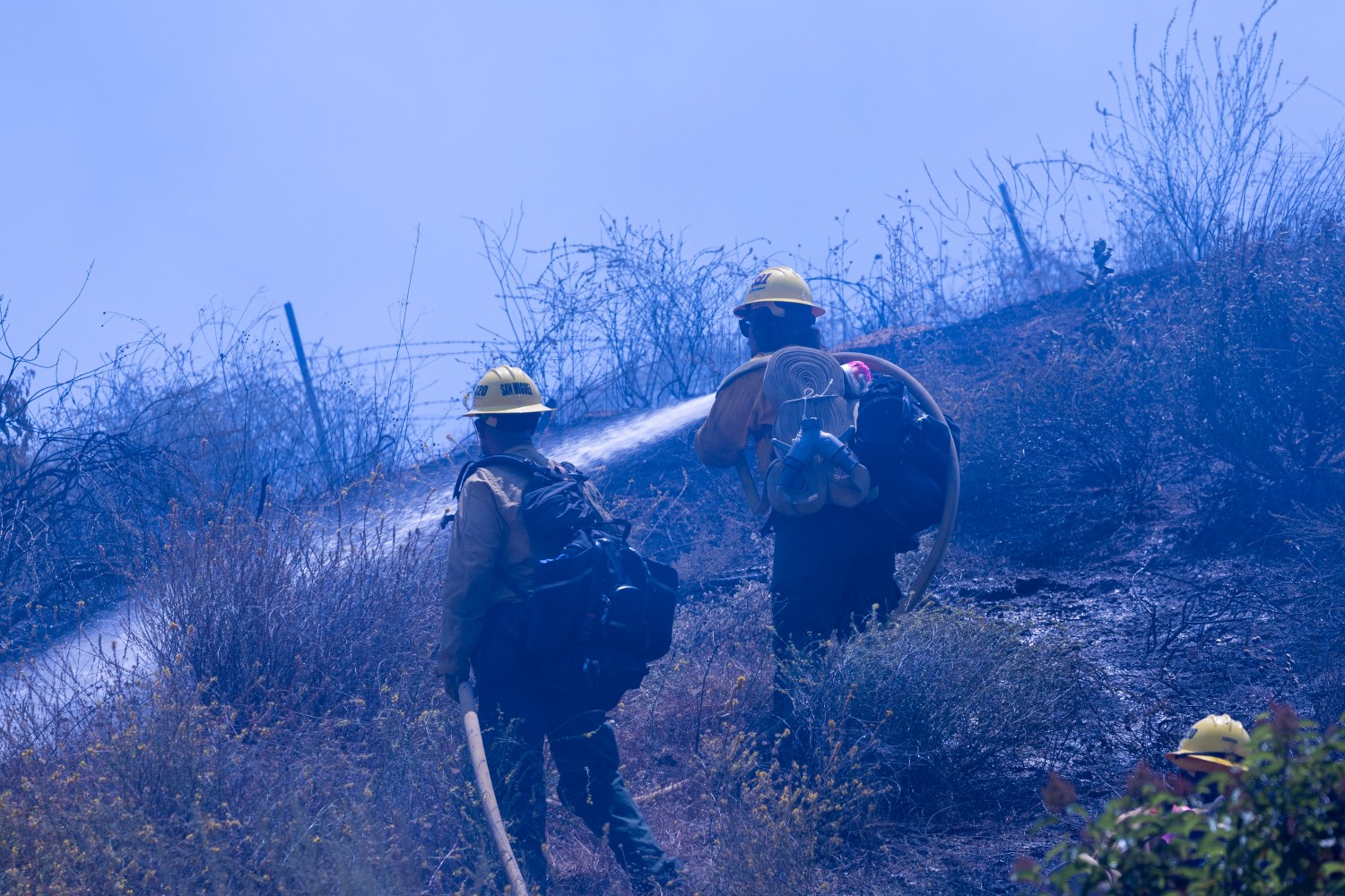 Firefighters in California