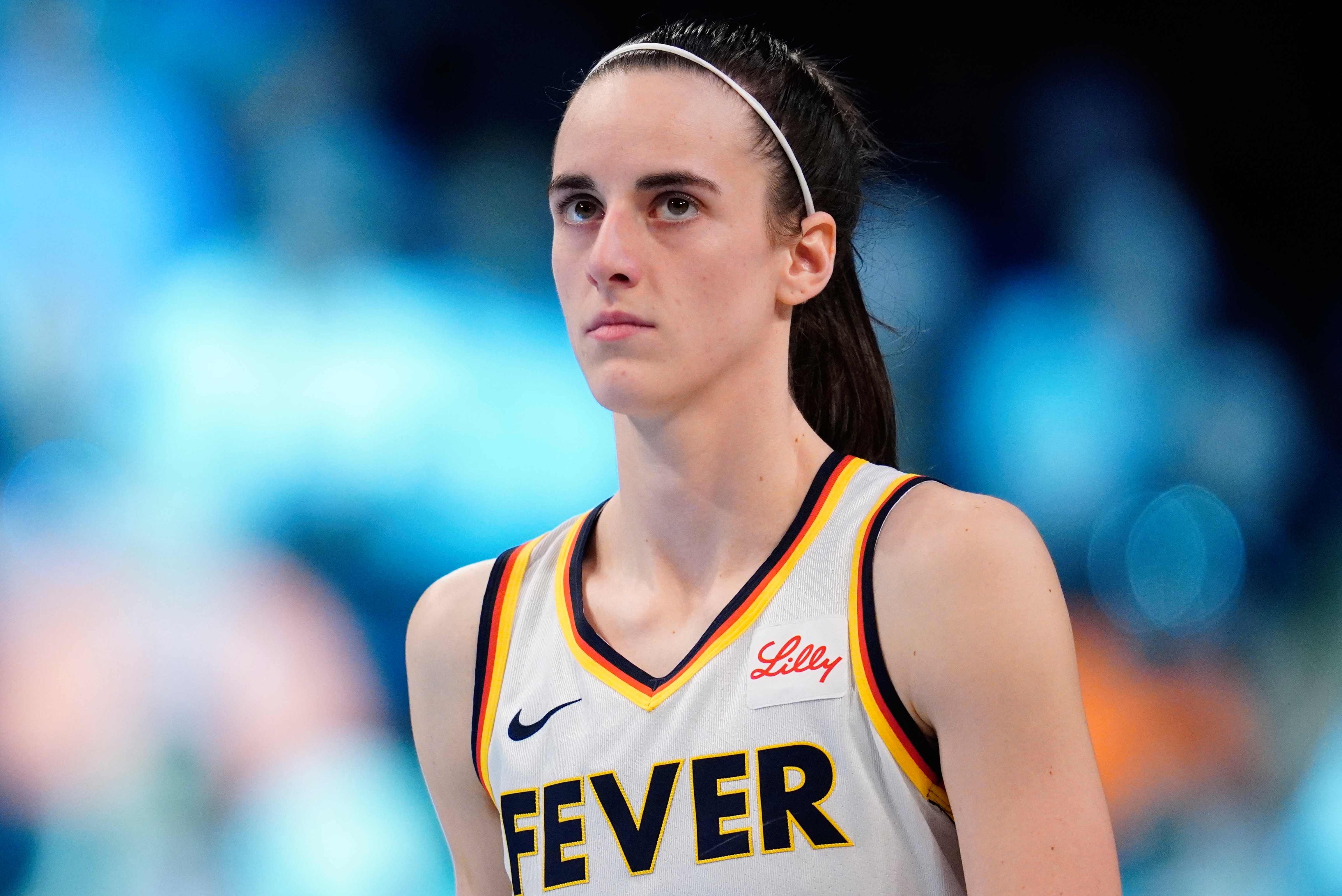 Caitlin Clark of the Indiana Fever.