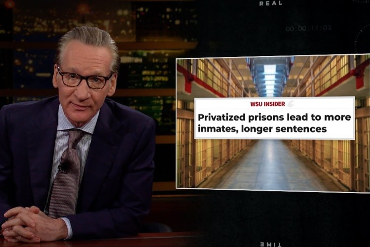 Bill Maher discussed prison