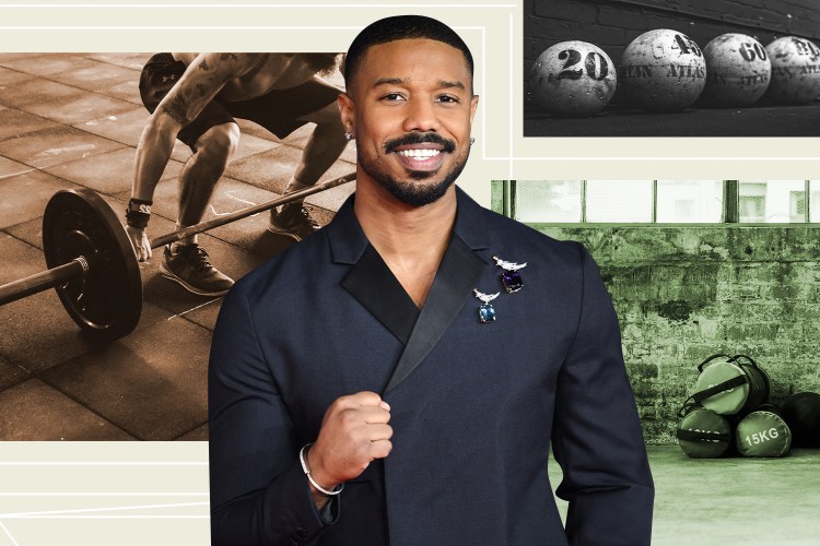 A photo of Michael B. Jordan, who we recently spoke with about his fitness routine