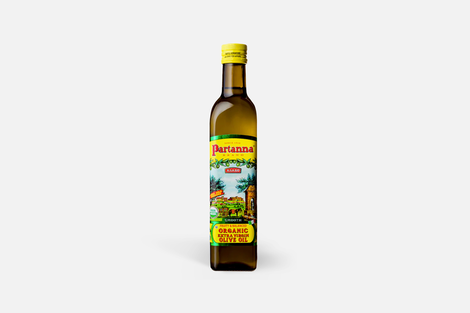 Partanna Sicilian Organic Unfiltered Extra Virgin Olive Oil