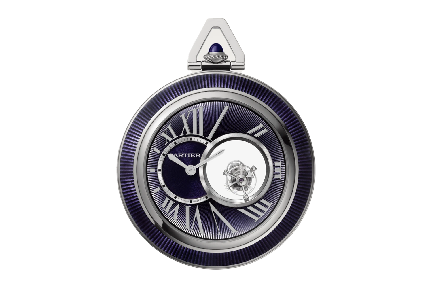 Cartier Mysterious Double Tourbillon Pocket Watch