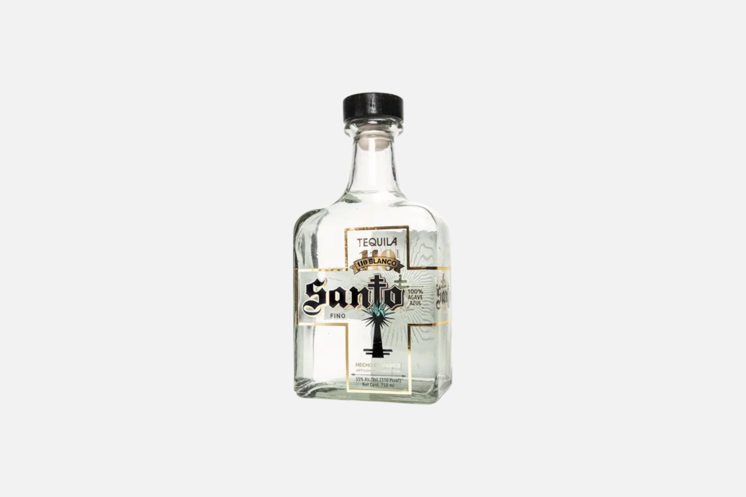 Santo 110 Proof Blanco Tequila