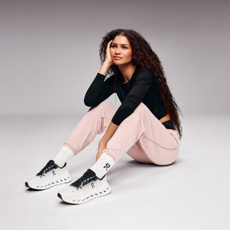 A photo of Zendaya posing in her On gear. The sportswear brand On just signed the "Challengers" actress to a multi-year partnership.