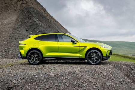 2025 Aston Martin DBX707, now the only DBX SUV available, in Photon Lime