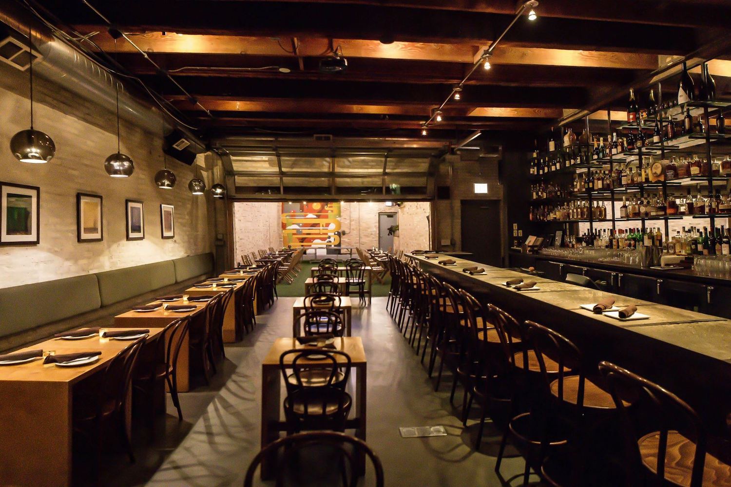 Ada St. offers an intimate dining experience and an expansive cocktail menu