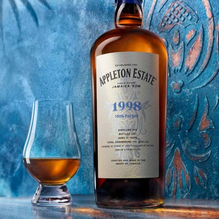 Appleton Estate Hearts Collection 1998 rum, a limited-edition, 100% pot still release