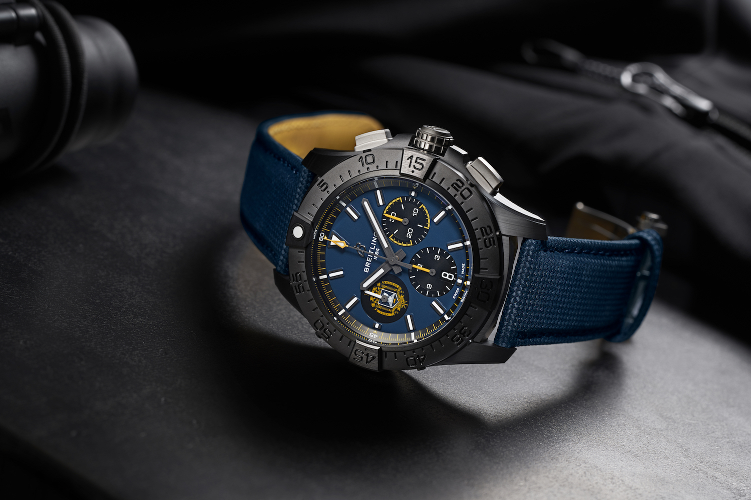 Breitling's new Avenger Night Mission Chronograph set includes three unique color ways