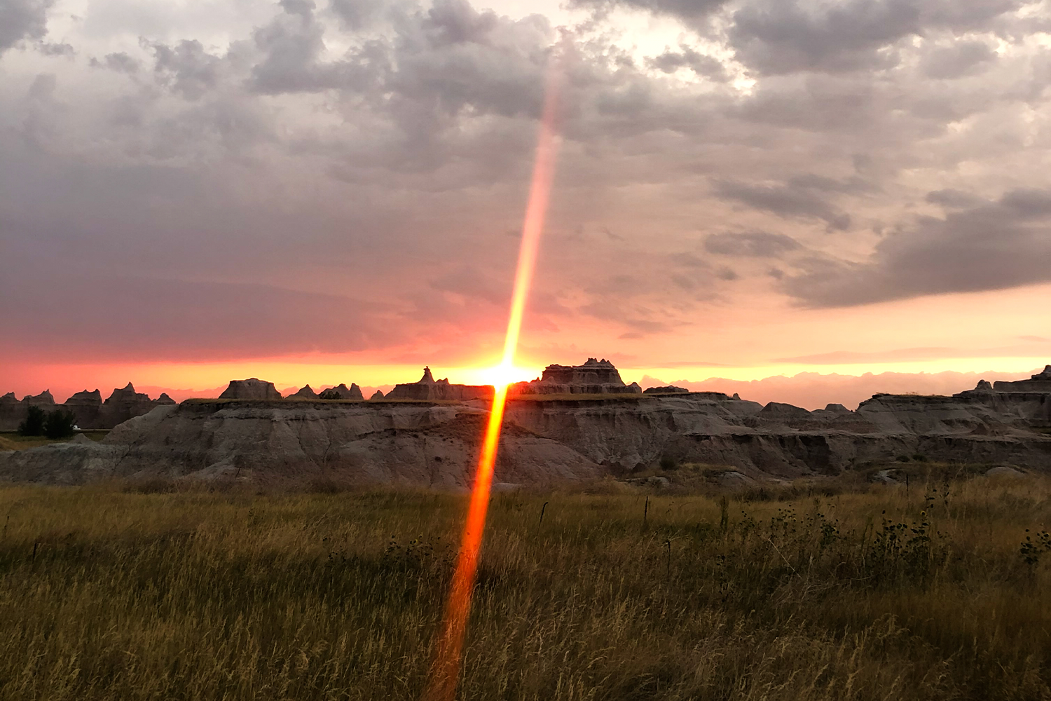 That first Badlands sunrise