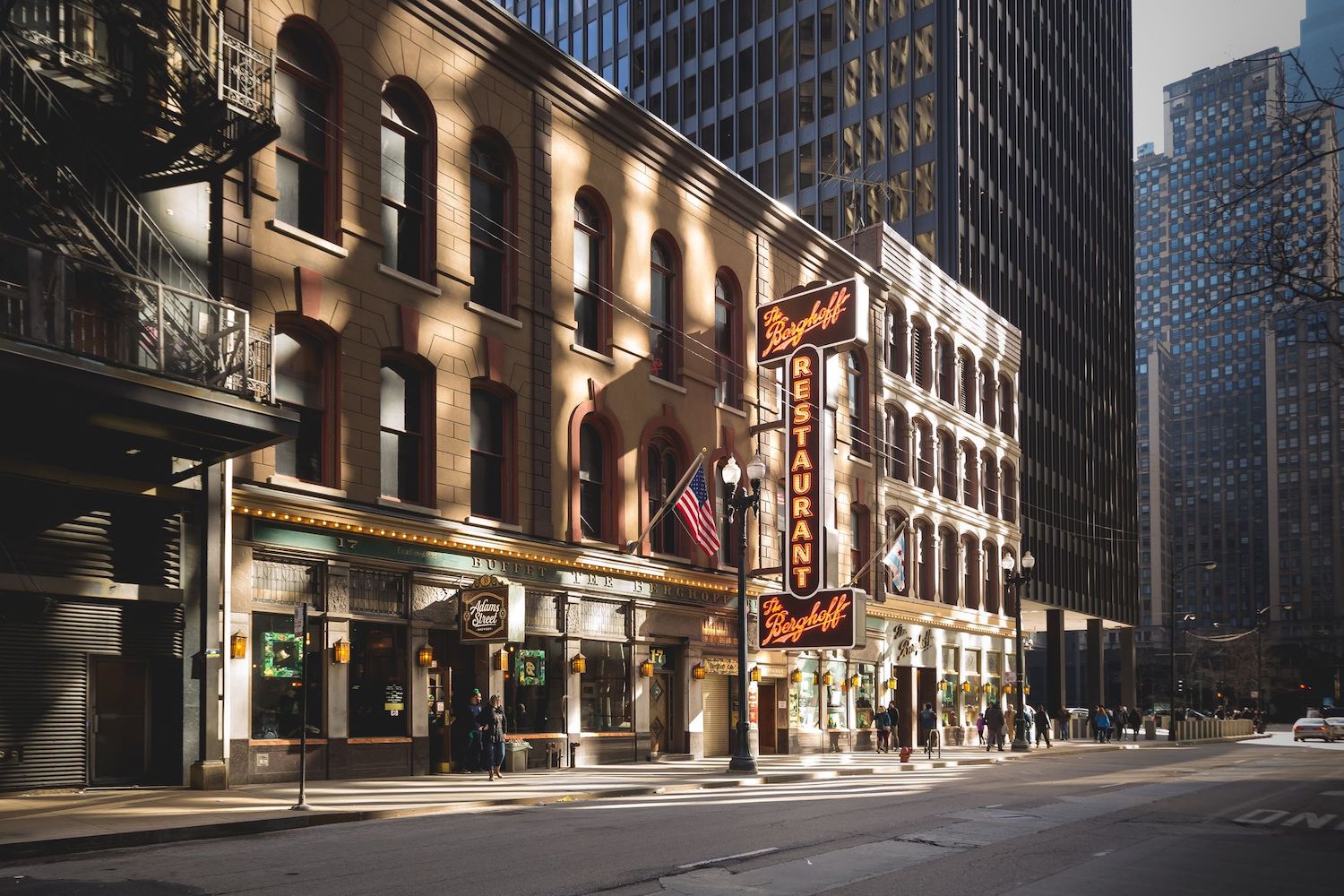 Once a saloon, Berghoff is now a beloved German restaurant with a killer corned beef sandwich