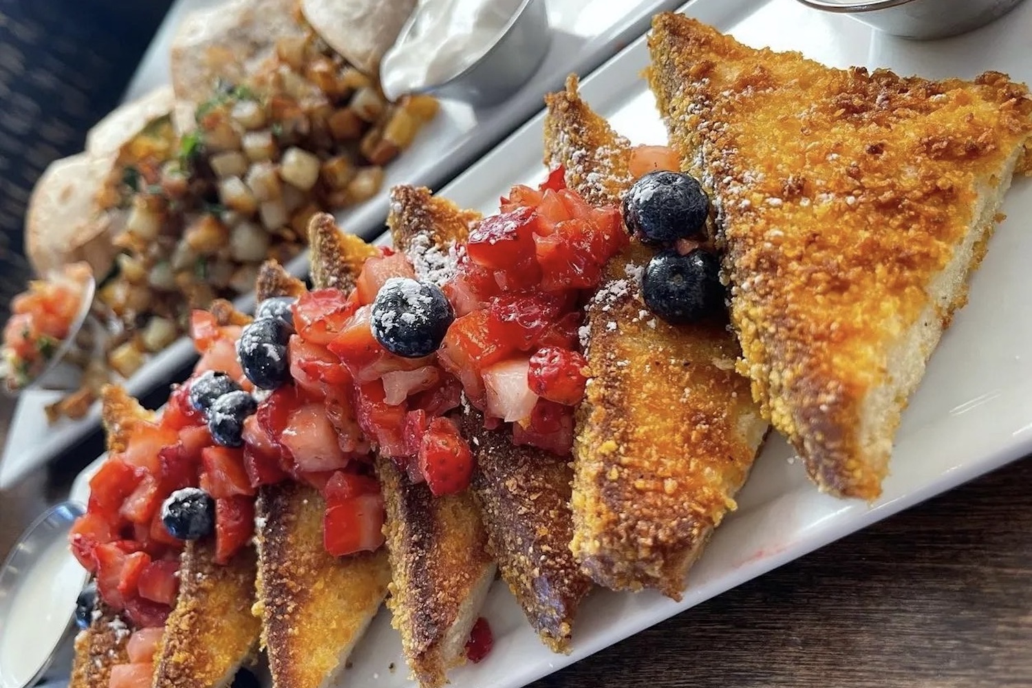 Blu Jam is a quintessential California restaurant offering vegan and gluten free fare along with a menu full of locally sourced ingredients