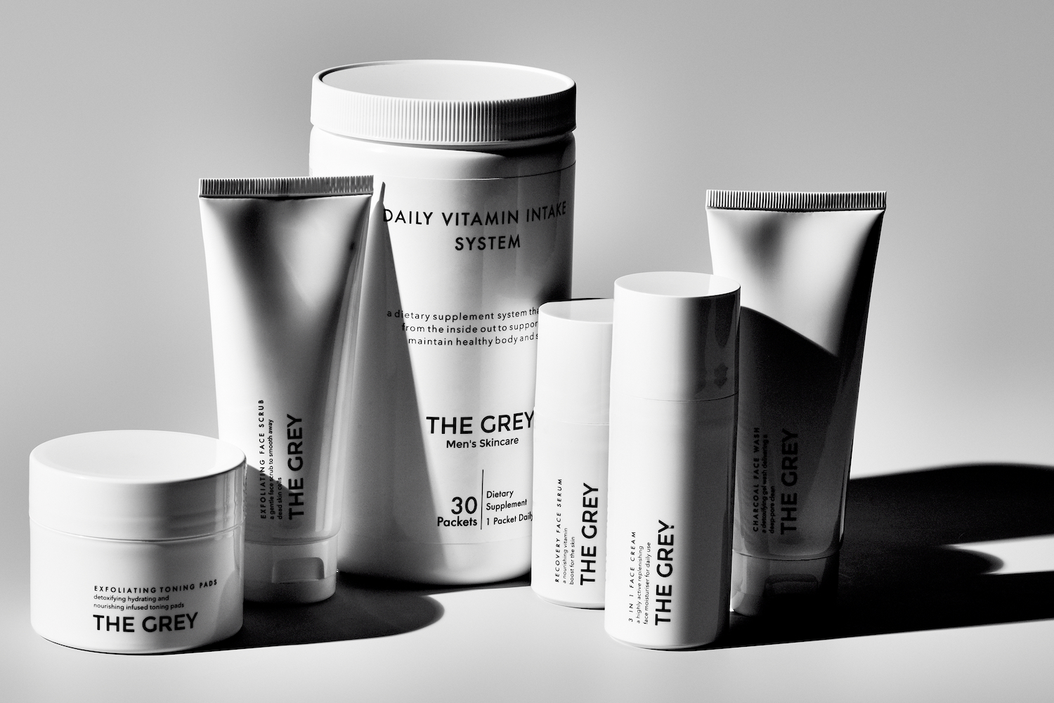 The Grey collaborates with top European laboratories to create a specialized and effective skincare range using natural, high-quality ingredients