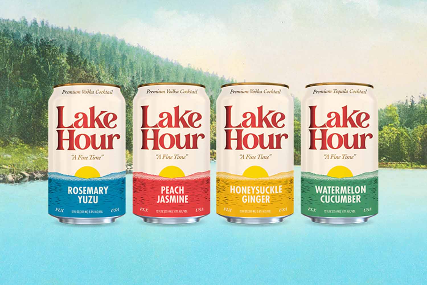 Lake Hour cans