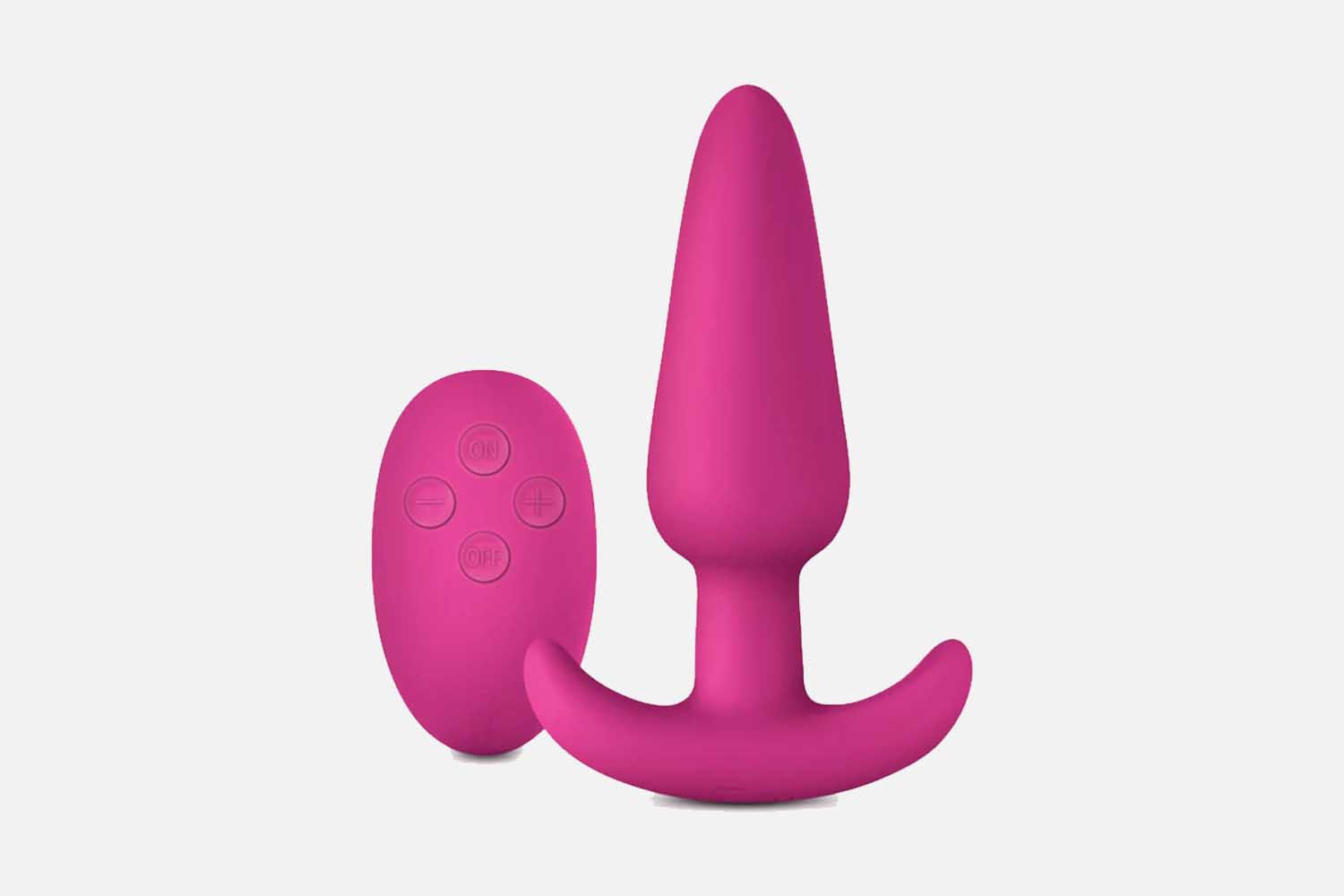 Luxe Zenith Remote Control Rechargeable Silicone Buttplug