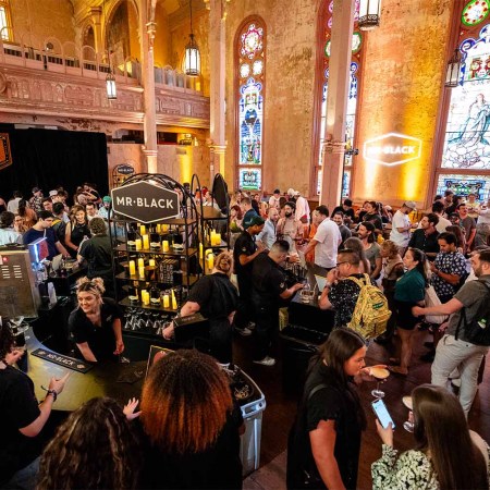 Mr. Black's "Order of the Espresso Martini" party at the historic Hotel Peter & Paul
