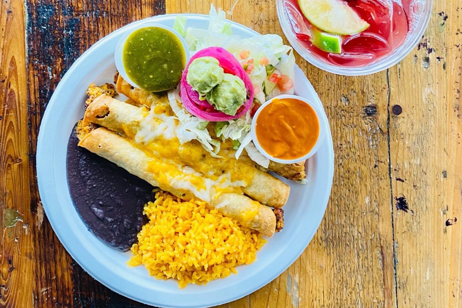 Nuno's house-made vegan proteins mimic Mexican favorites like al pastor, barbacoa and chorizo