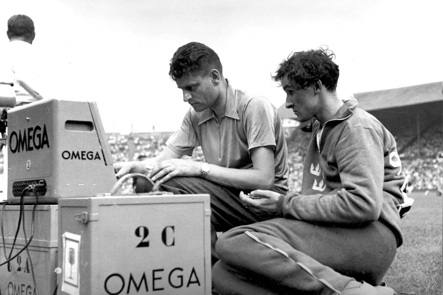 During the 1948 Games, Omega put the photoelectric cell to excellent use within its Magic Eye device