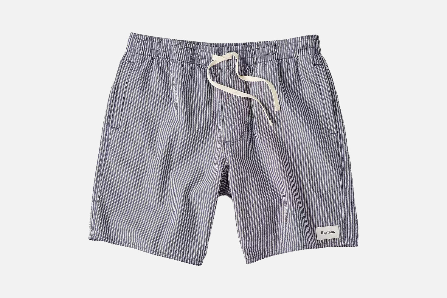 Rhythm Seersucker Stripe 7.5″ Jam Short