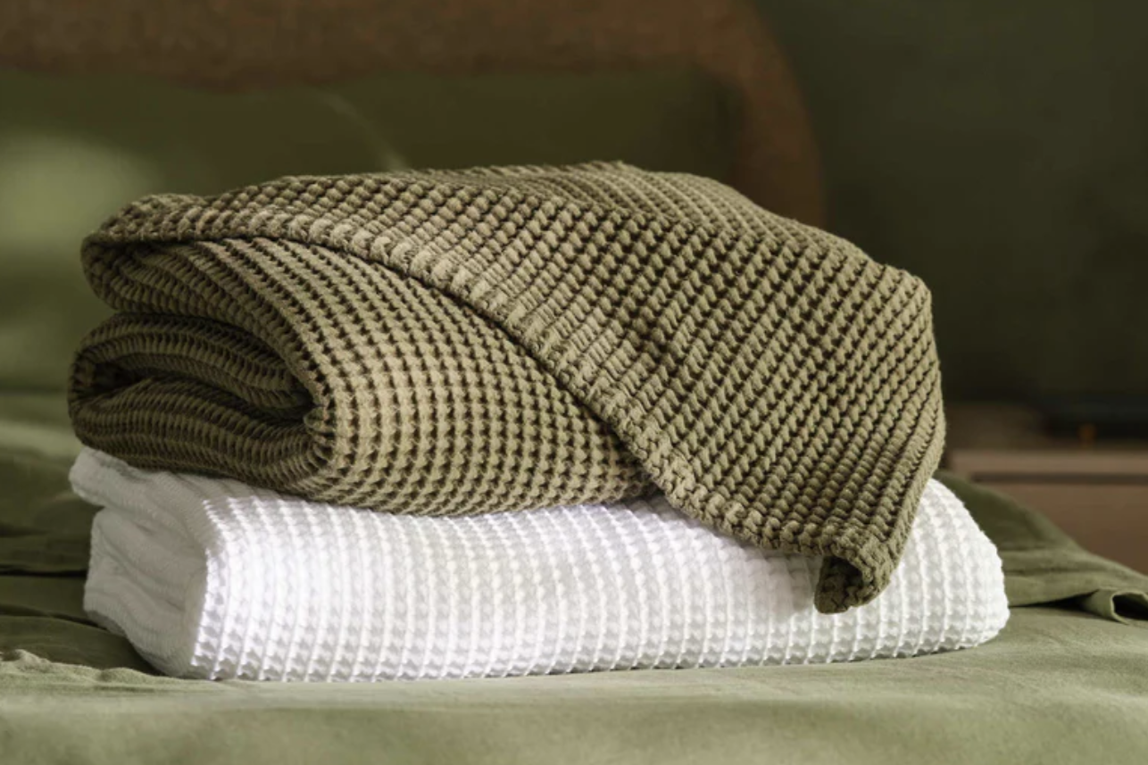 Brooklinen Dreamweave Waffle Bed Blanket