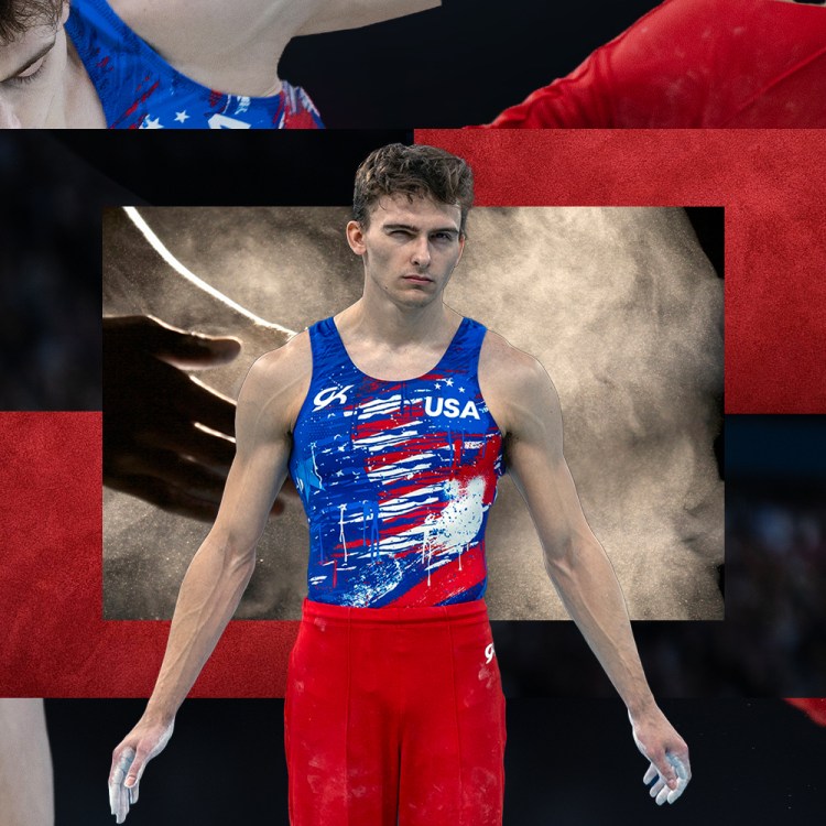 U.S. men's gymnast Stephen Nedoroscik.