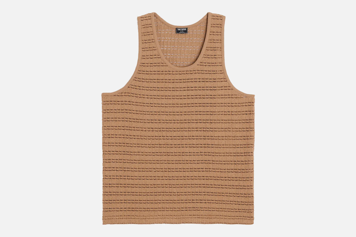 Todd Snyder Open-Knit Tank Top