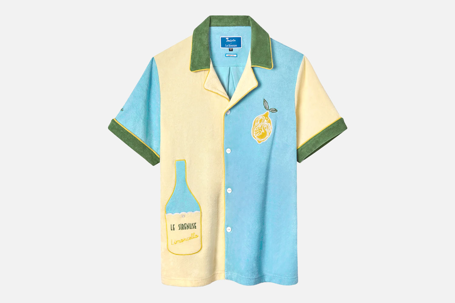 Tombolo ‘Le Sirenuse’ Limoncello Cabana Shirt