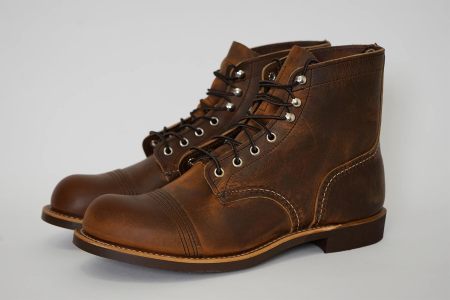 Red Wing Iron Ranger boots, one of our favorite American-made products