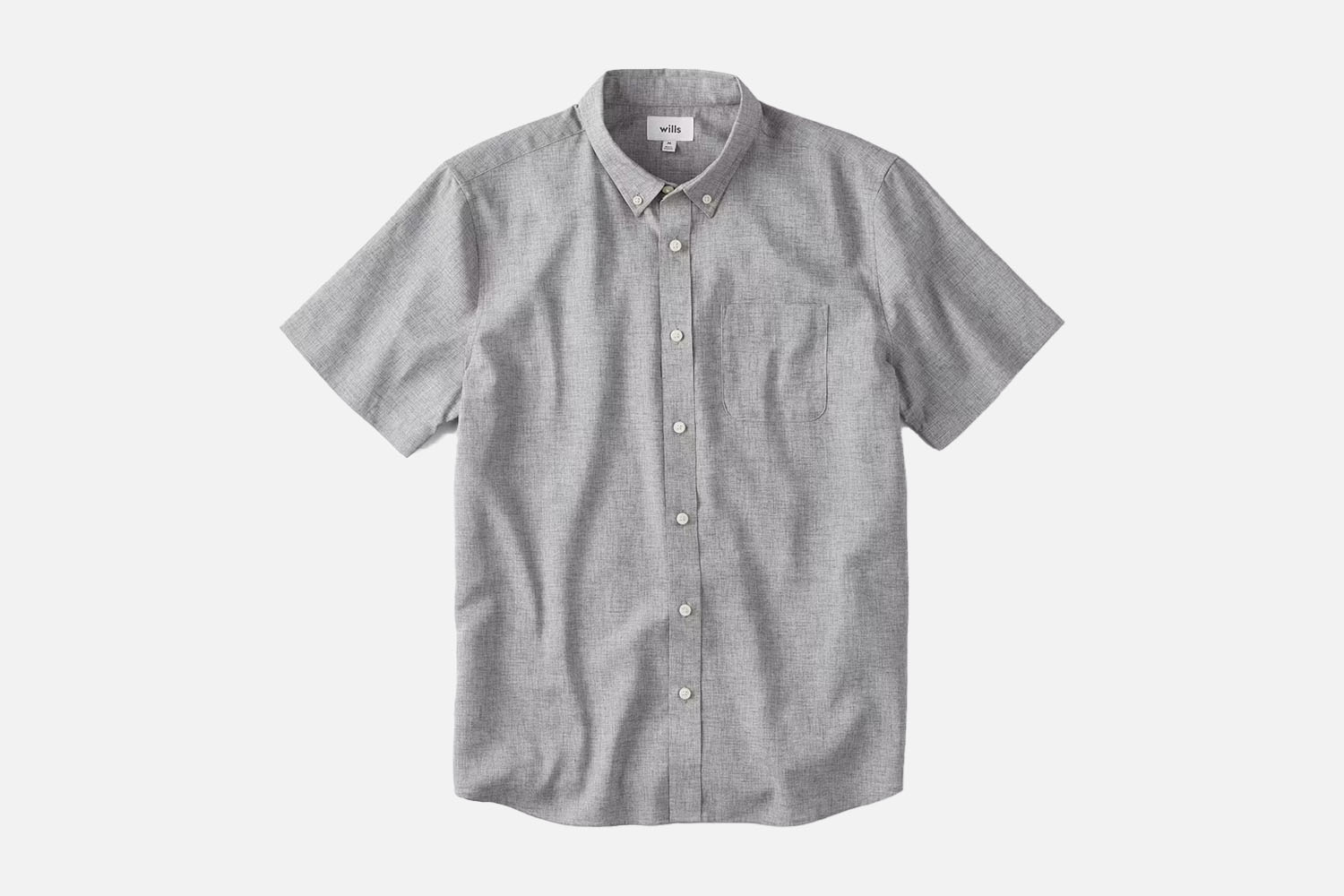 Wills Wrinkle-Free Linen Short Sleeve Shirt