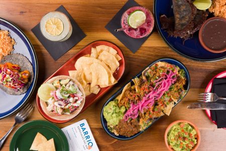 Barrio offers an extensive gluten-free menu centered around expertly crafted taco platters