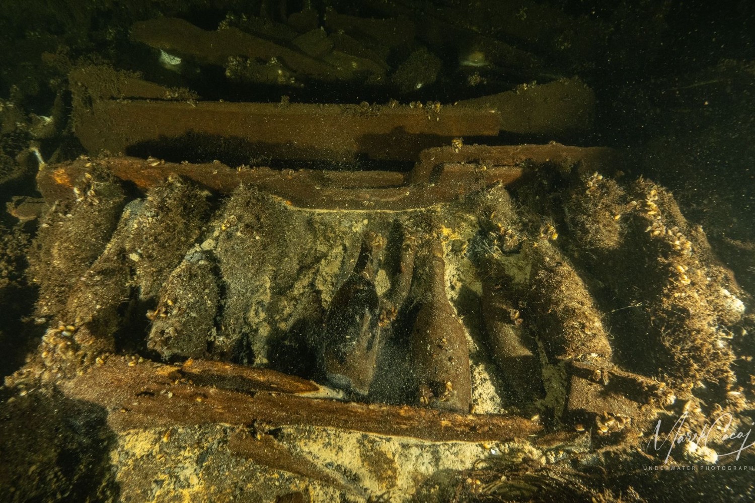 Shipwreck bottles