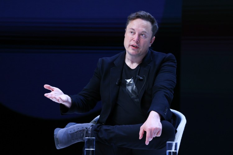 Elon Musk talking