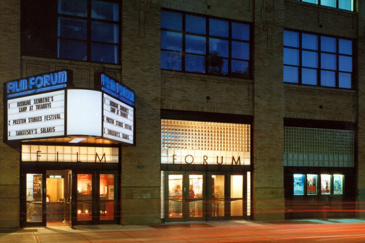 Located on Houston Street in Greenwich Village, Film Forum is a cinema lover's dream