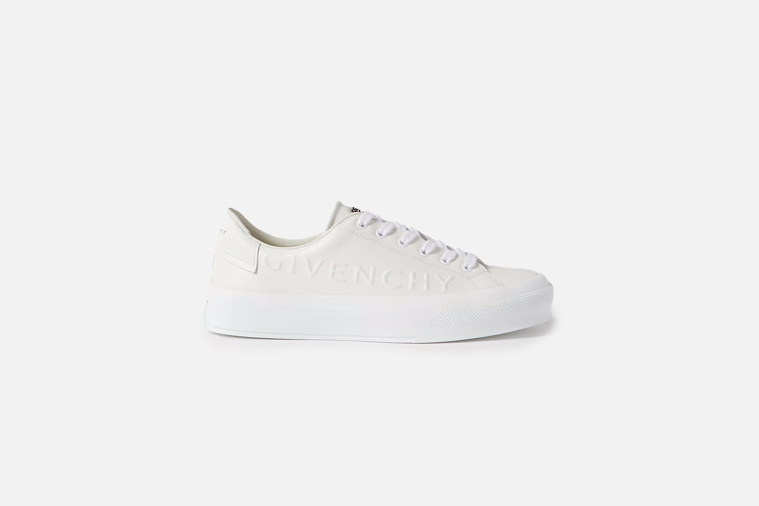 Givenchy Logo-Embossed Leather Sneakers