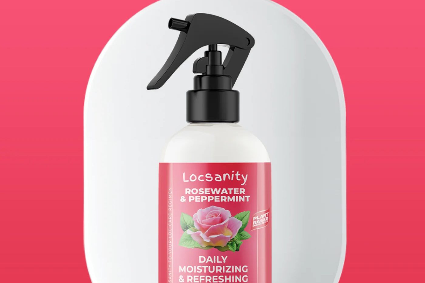 Locsanity Rosewater and Peppermint Daily Moisturizing/Refreshing Spray