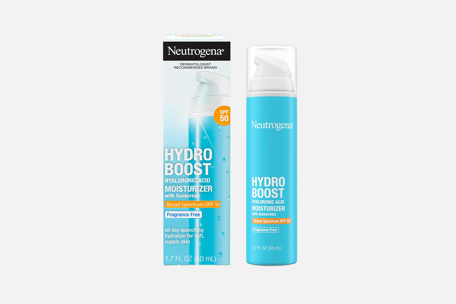 Neutrogena Hydro Boost Facial Moisturizer with Broad Spectrum SPF 50