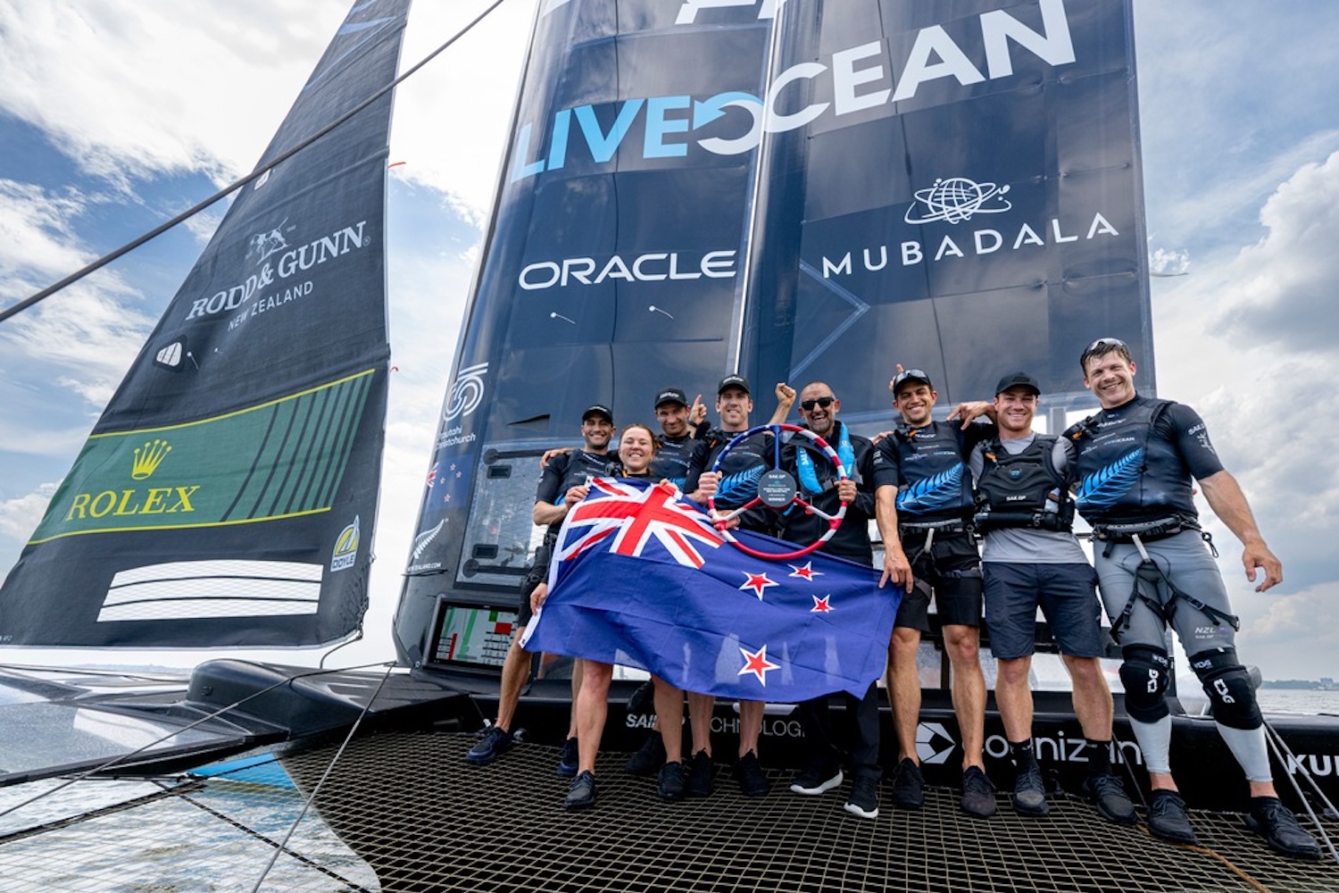 New Zealand SailGP Team, Winner of the Mubadala New york Sail Grand Prix