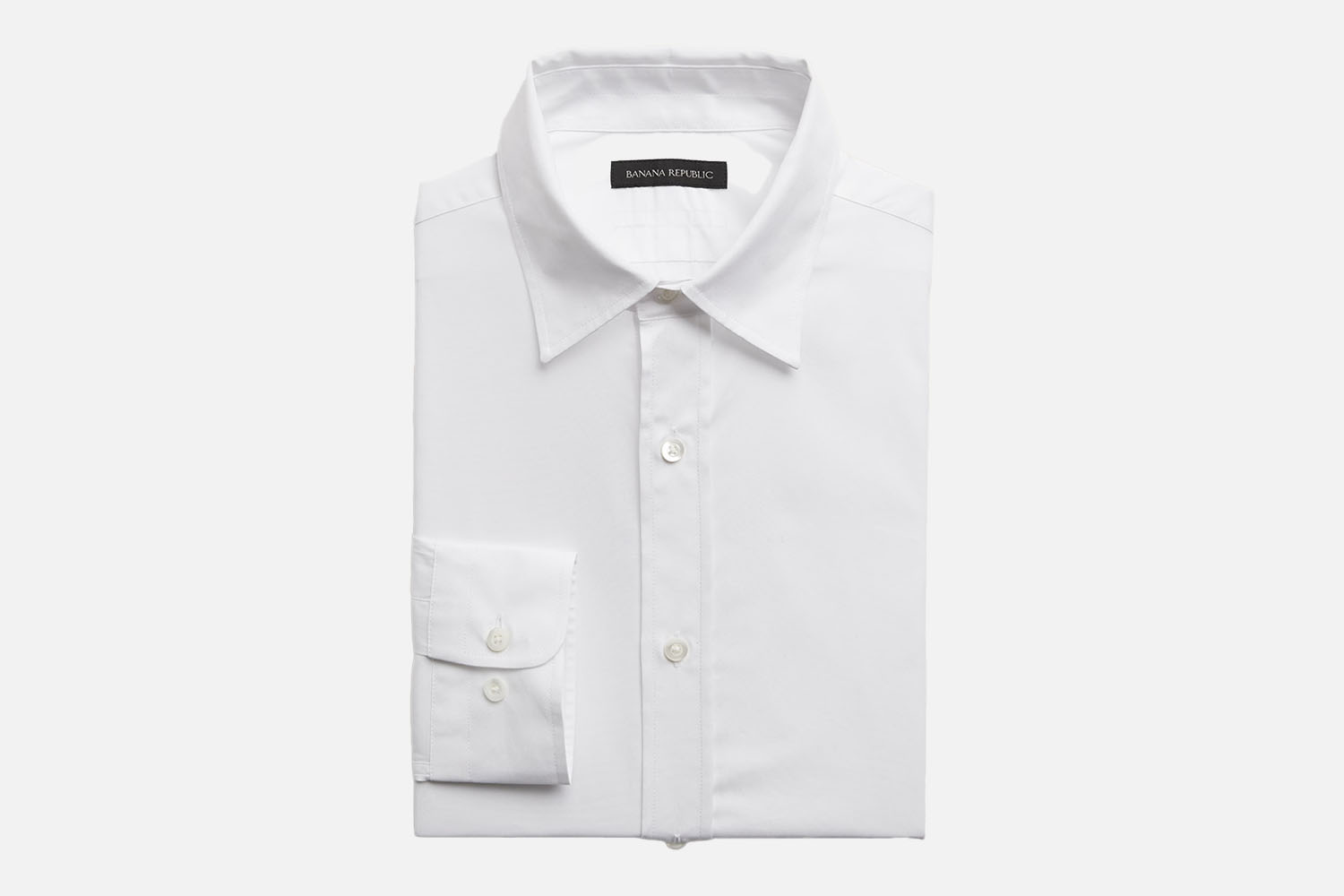 Banana Republic Tailored Slim Premium Poplin Dress Shirt