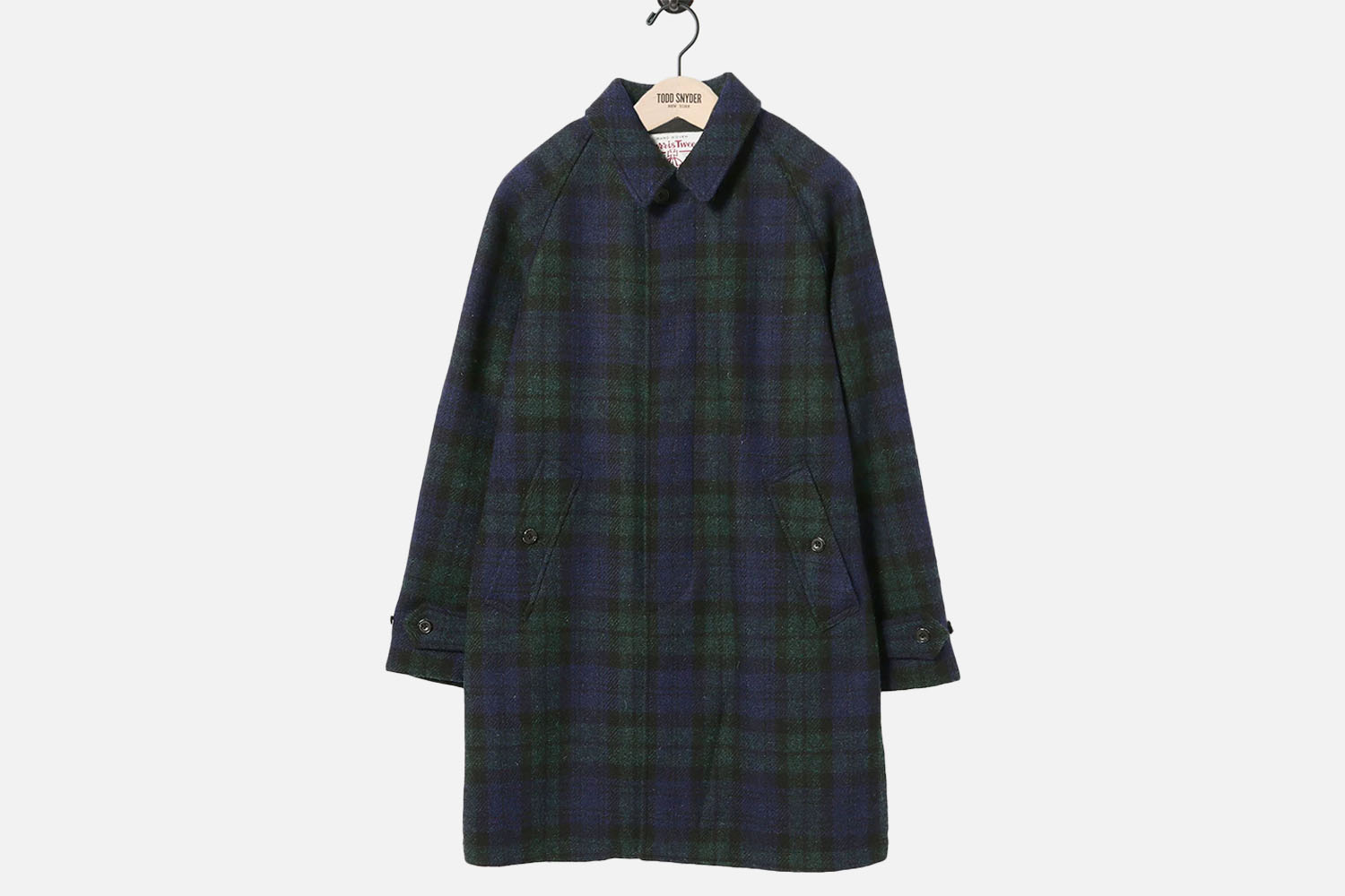 Beams Plus Bal Harris Tweed Collar Coat