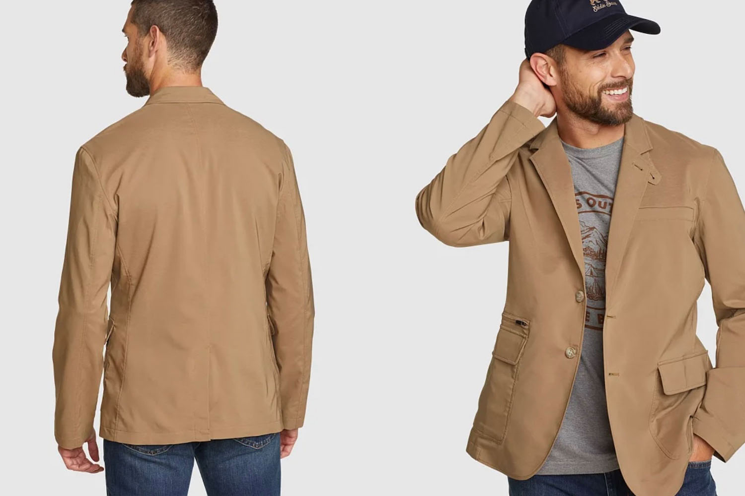 Eddie Bauer Ultimate Voyager Travel Blazer